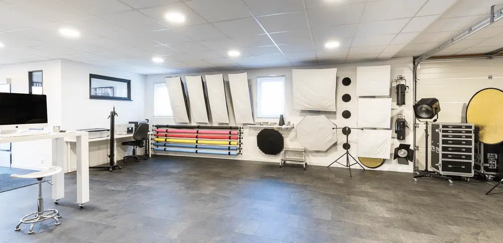 un studio photo